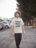 Drop #001 "Keep Music Human." Oversized Tee