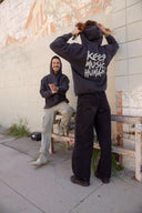 Drop #002 "Keep Music Human." Oversized Hoodie